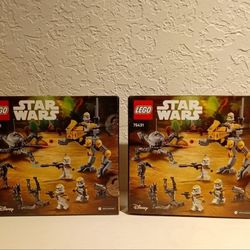 Lego Star Wars: 327th Star Corps Clone Troopers Battle Pack (75431) 2 Boxes