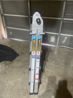metaltech 17’ jobsite series, multi-position ladder – excellent condition