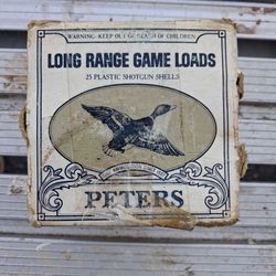 Vintage shotgun shells