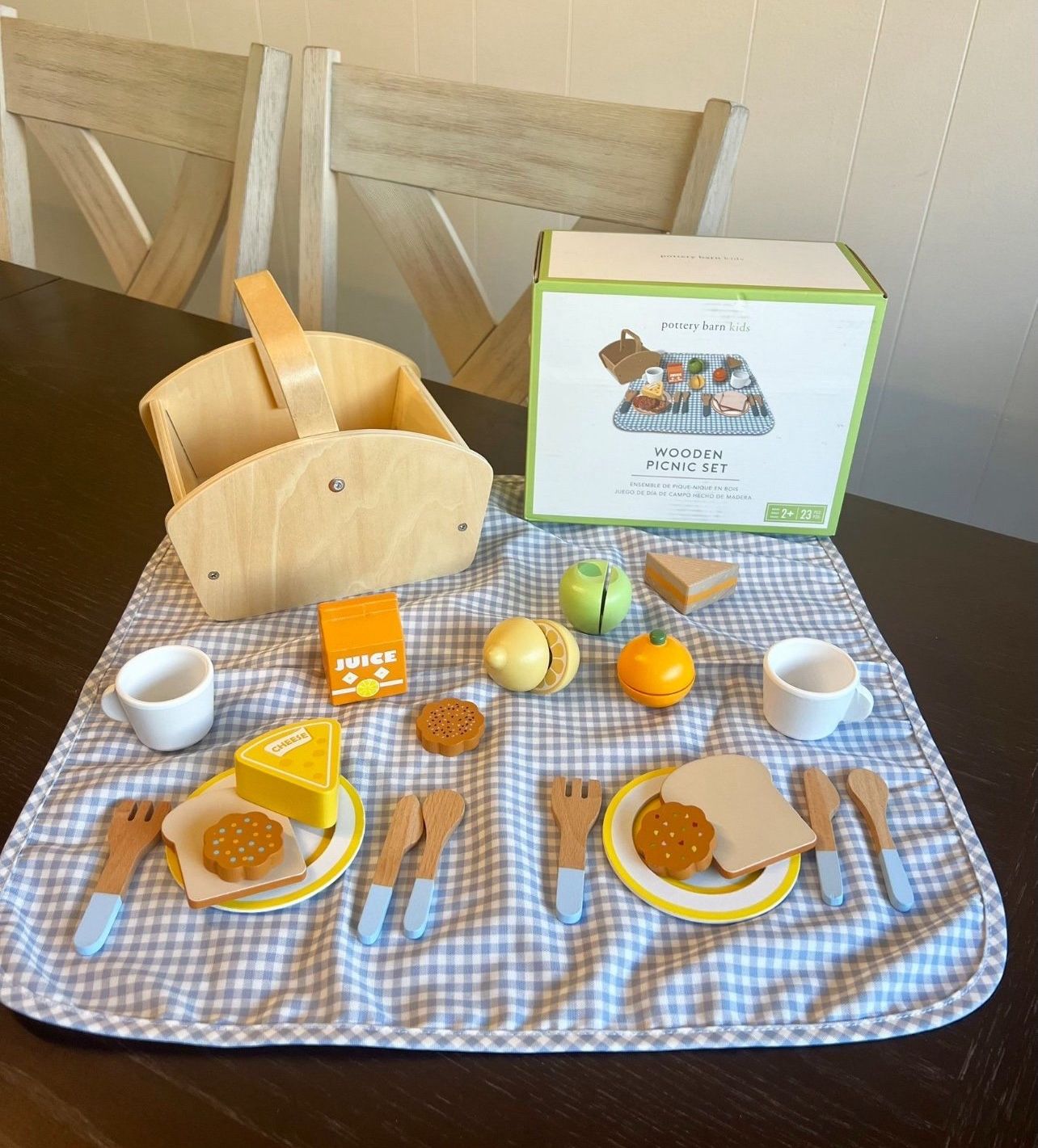 Pottery Barn Kids Pretend Play Picnic Play Set