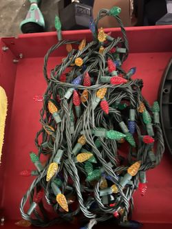 Tree Stand And Lights $15