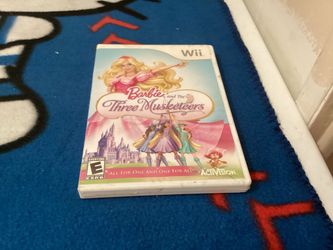 Wii Barbie And The Three Musketeers Game