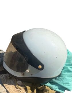 Vintage 70s race helmet