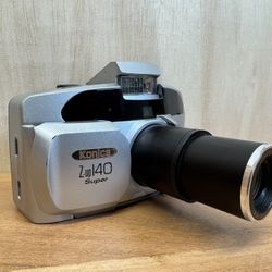 Vintage KONICA Z-UP 140 SUPER Point And Shoot 35mm Film Camera (Fully Functional)