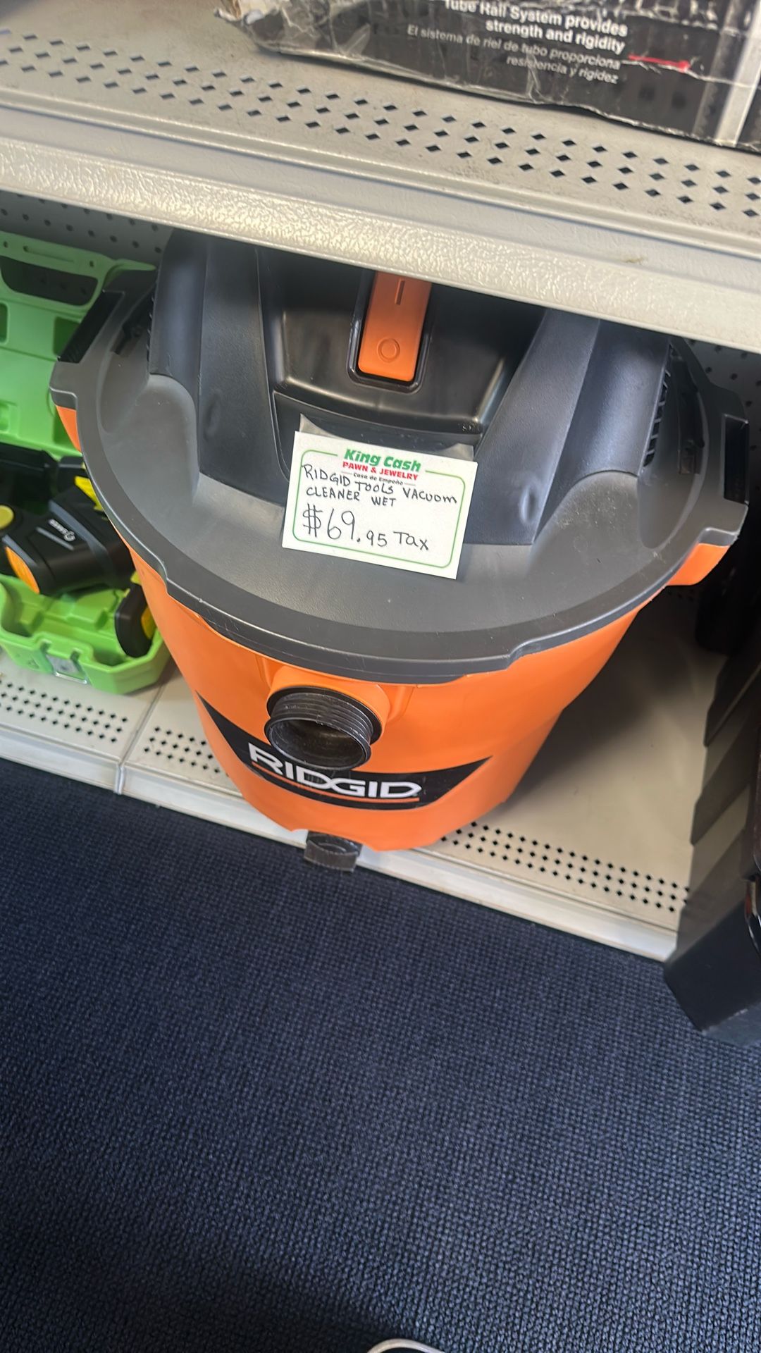 Ridgid Vaccum