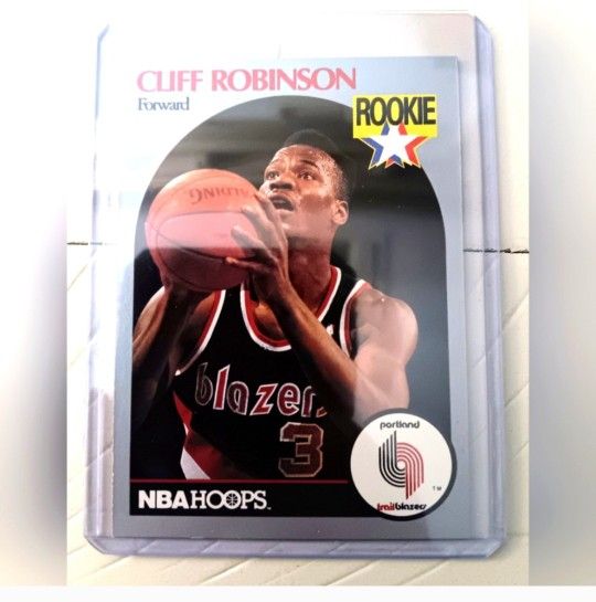 1990 91 NBA Hoops #250 Clifford Robinson (RC)
