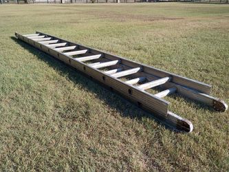 Commercial 22 FT All Aluminum Extension Ladder