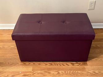 Ottoman Bench Storage Vinyl