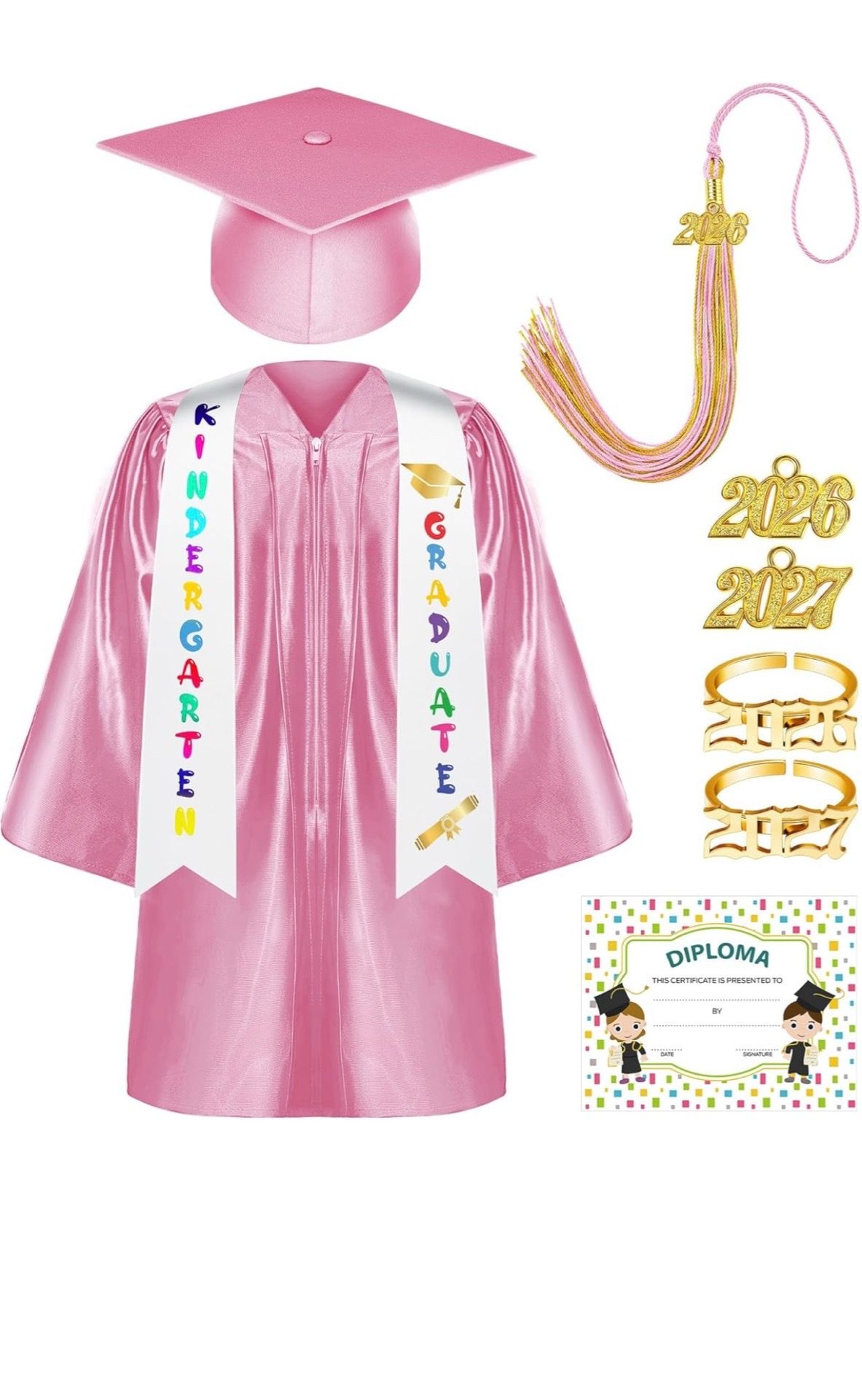 Kindergarten cap & gown