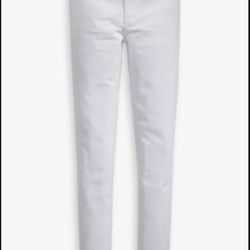 Levi’s 721 High Rise Skinny Women’s Jeans – White, Size 25x34
