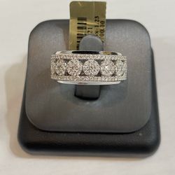 10K Natural Diamond Ring 1.50 Ct 
