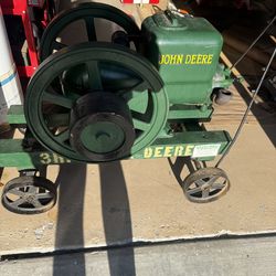 John Deere hit and miss engine 3 hp