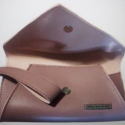 Jantaminiau Wristlet Clutch -Dusty Rose