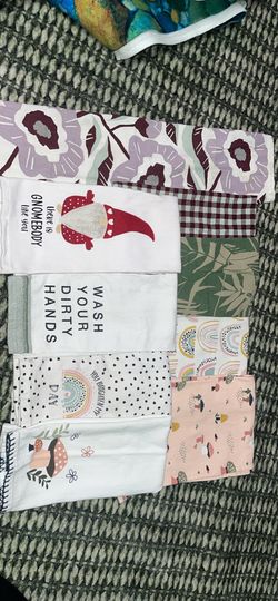9 Hand Towels/ Dish Towels