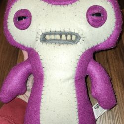 Hard to Find Fuggler 13" Funny Little Monster, Lil Demon Deluxe Plush Creature with Teeth, NEVER played with.