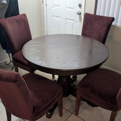 Dinning Table And 4 Chairs