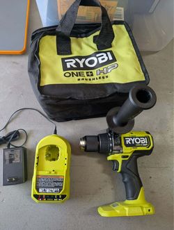 ⚠️NO BATTERY⚠️ RYOBI ONE+ HP 18V Brushless 1/2" Hammer Drill (Tool Only).