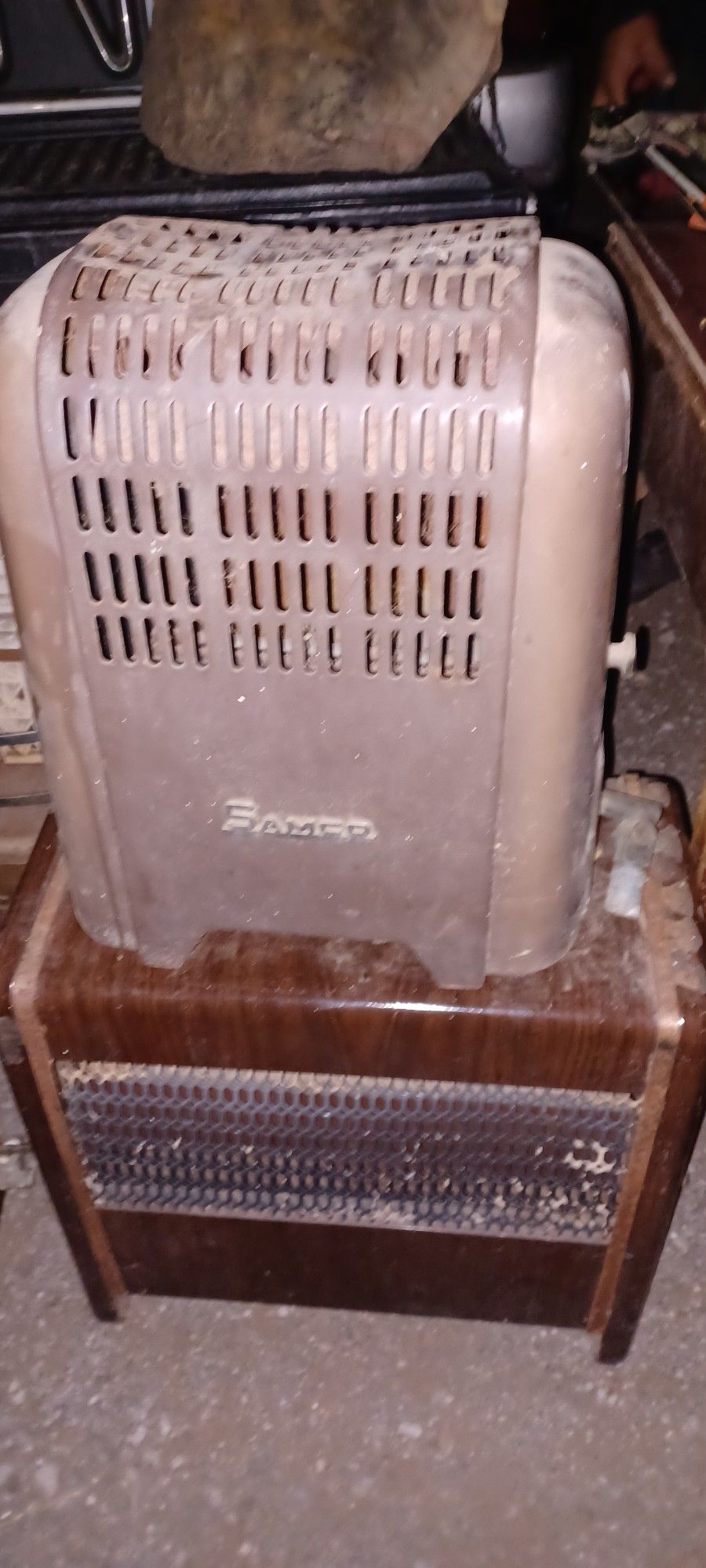 Antique Gas Heater 