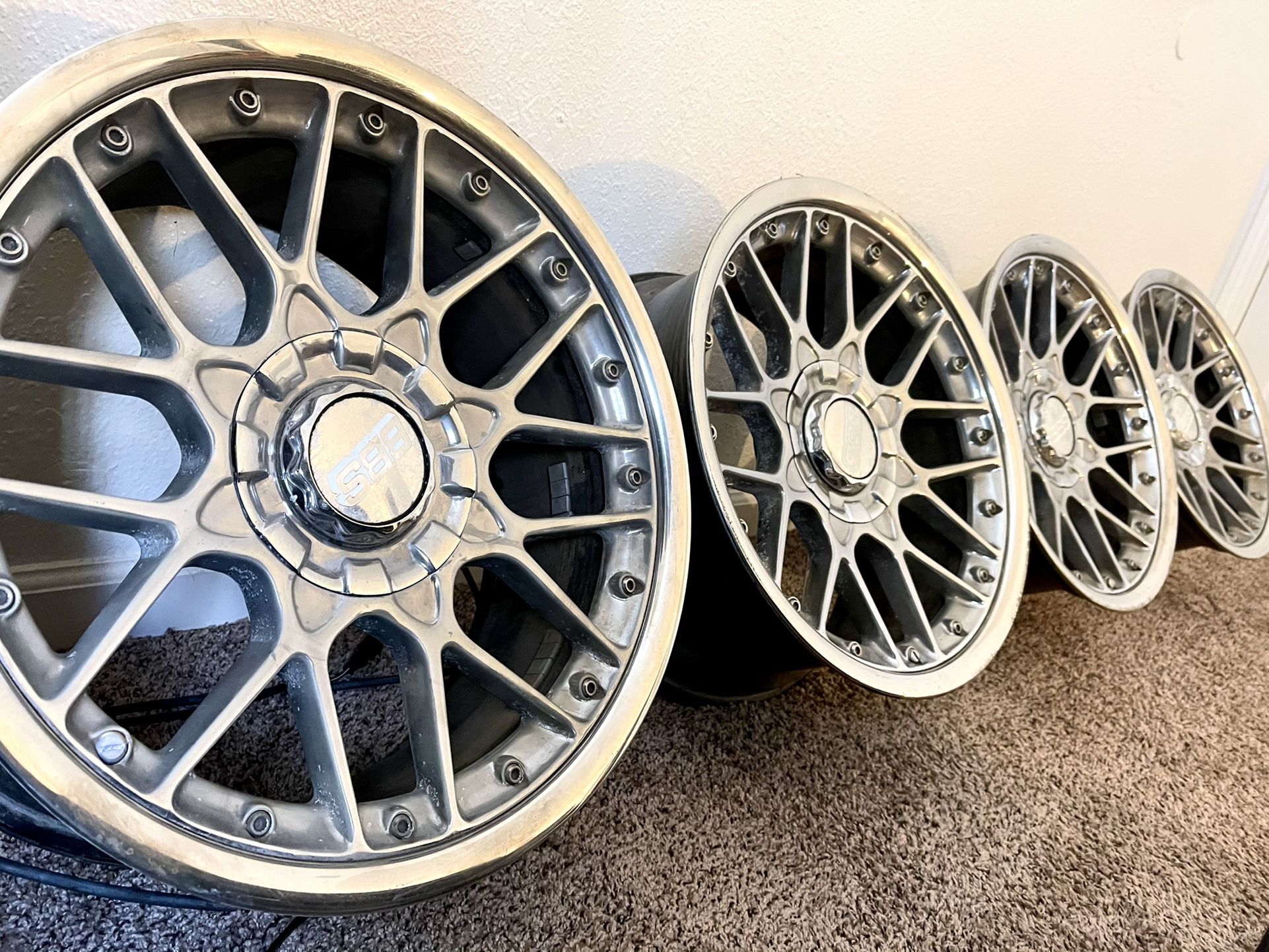 Bbs Rs2 Super Concave 5x120 5x100 for Sale in Sacramento, CA