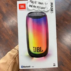 JBL Pulse 5 Bluetooth Speaker New - $1 To Take it Home same Day and Pay the Rest later!