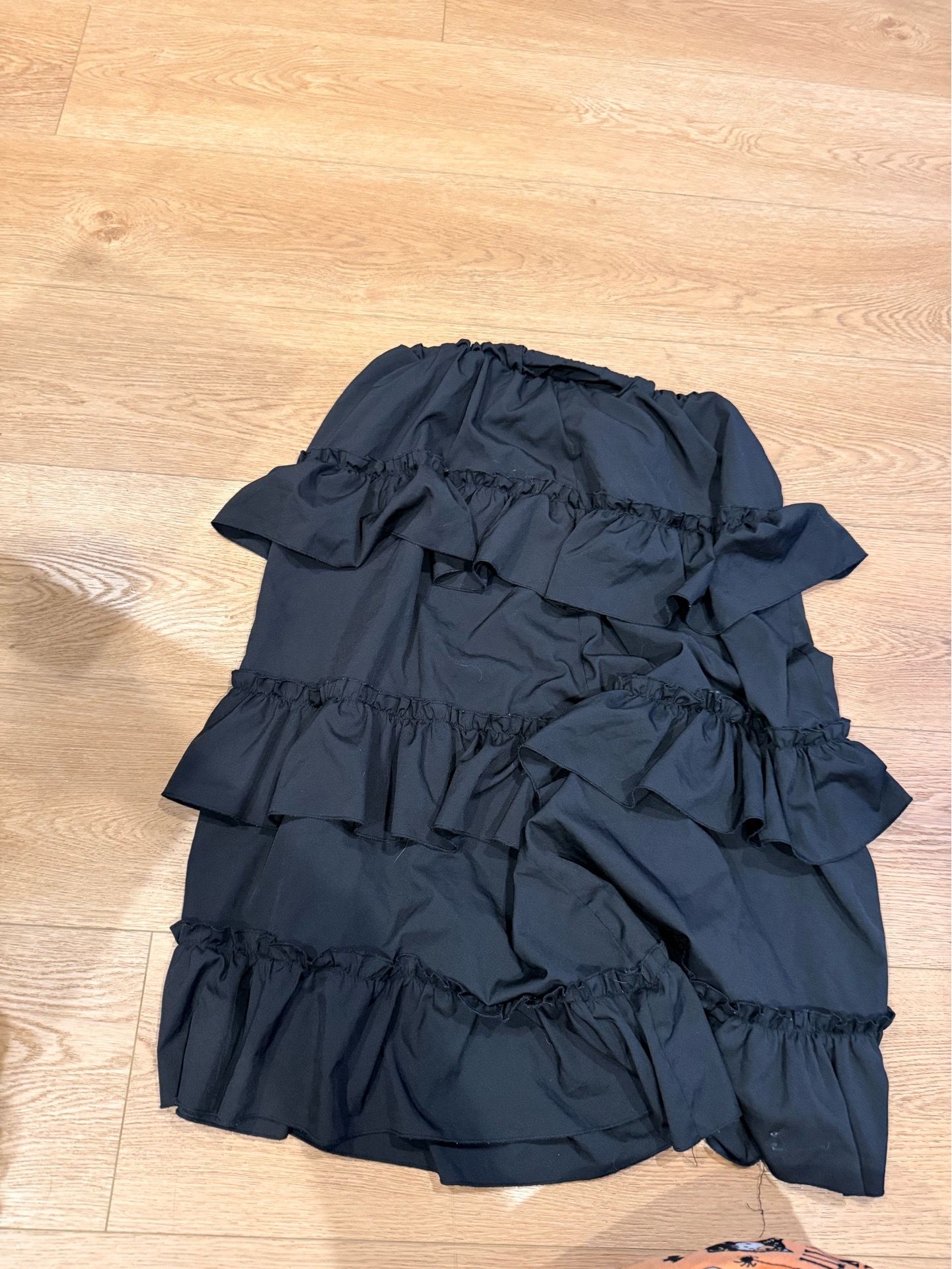 Long layerd skirt