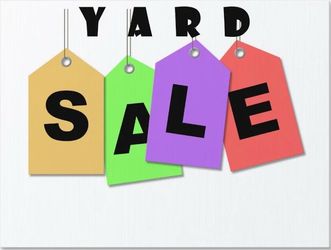 Yard Sale 9/5-9/6