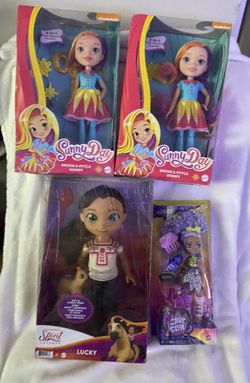 4 Mattel Dolls Brand New