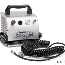 Iwata Airbrush Compressor Silver Jet 