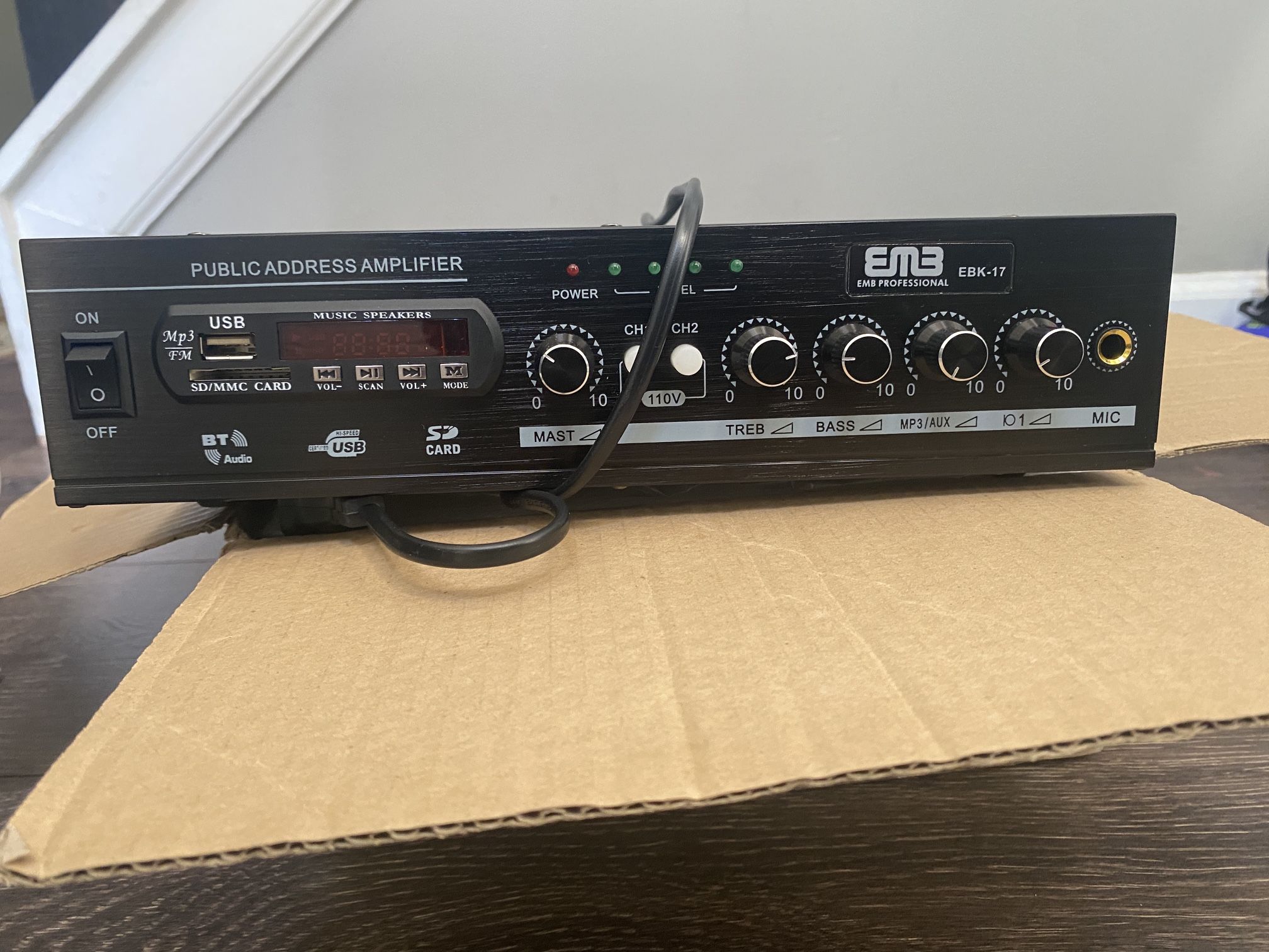 Public Address Amplifier