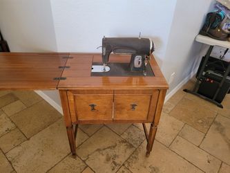 Vintage Sears Kenmore Syeel In cabinet sewing Machine