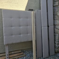 Upholstered  bed frame