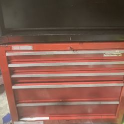 Craftsman 5 Drawer Rolling Tool Box (red Only)