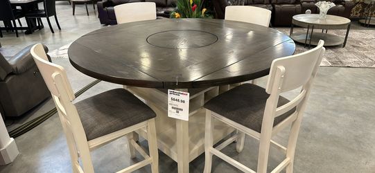 5 Pc Dining Table Set