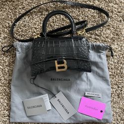 Balenciaga Hour Glass Small Handbag