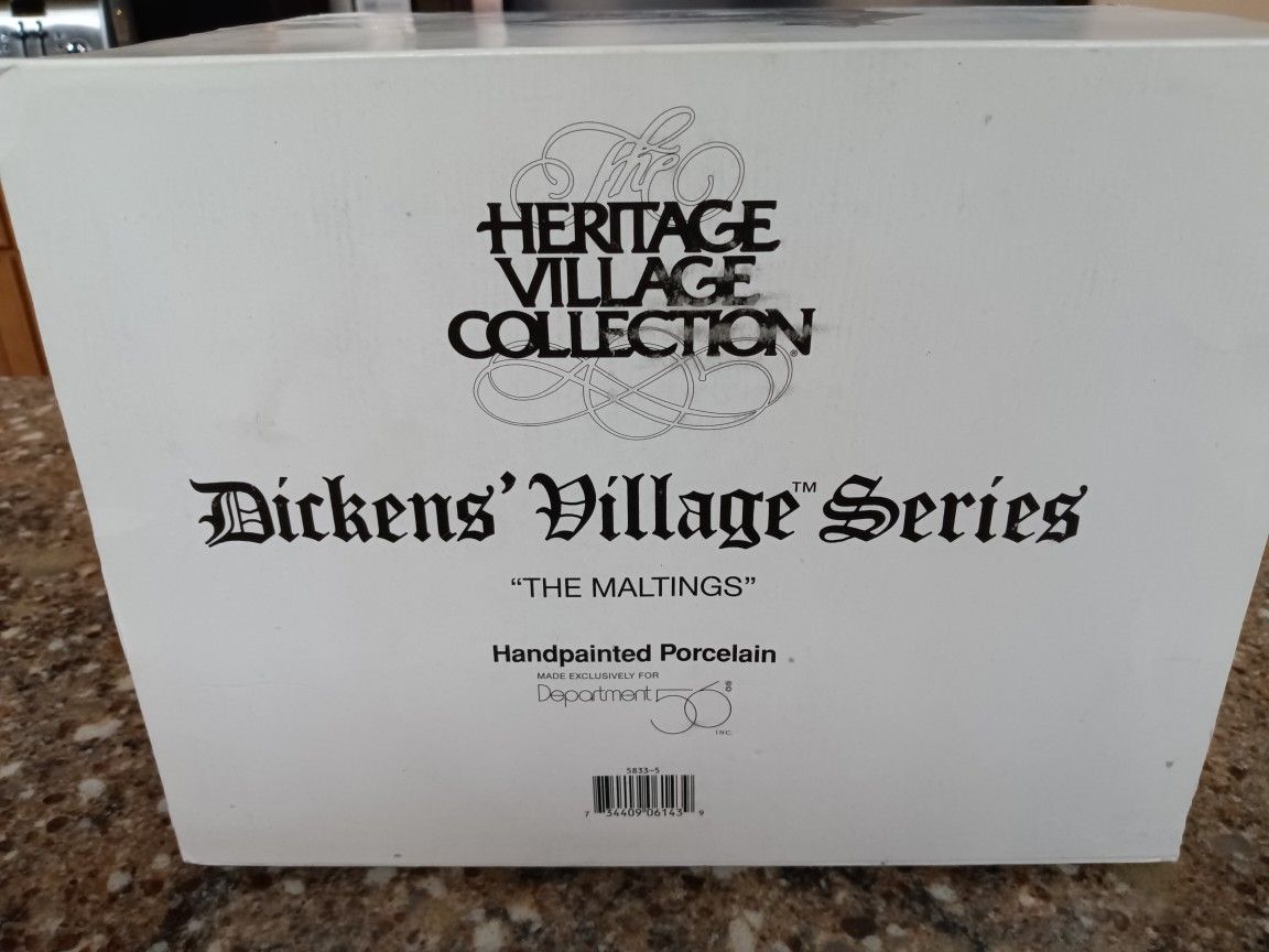 Dickens' Village Series " The Maltings"