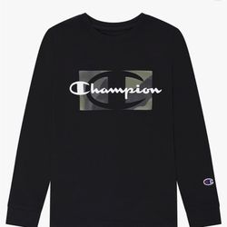 Champion, Front Script Logo, Mid-Weight Hooded 