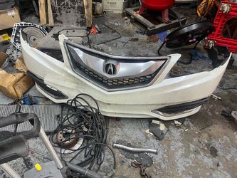2016 Acura rdx front end bumper grill and hood