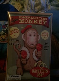 Somersaulting monkey