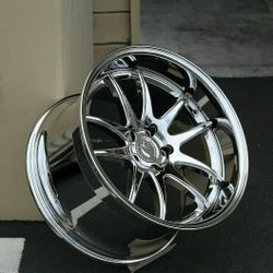 aodhan ds02 19x11 / 19x9.5 Black Chrome