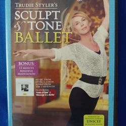 Sculpt and Tone Ballet DVD 