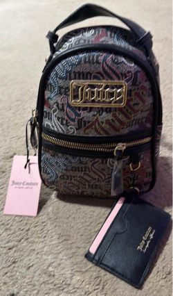 Juicy Couture Mini Backpack with Card Holder