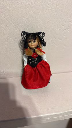 Vintage porcelain doll