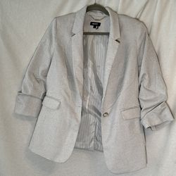 DKNY Rouched Sleeve Blazer Ladies 12