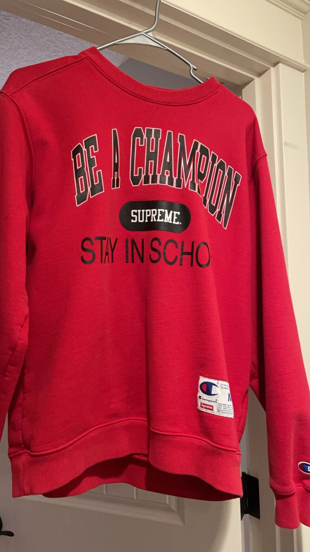 Supreme X Champion Crewneck Size M
