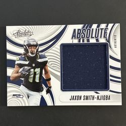 2025 Panini Absolute Jaxon Smith-Njigba Jumbo Patch #AJ-JSN Seattle Seahawks  