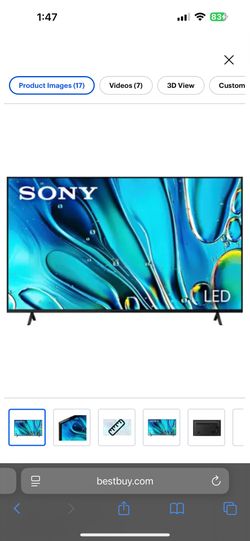 Sony 65” Smart Tv