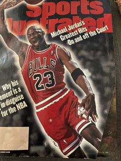 Vintage Michael Jordan sports illustrated magazine