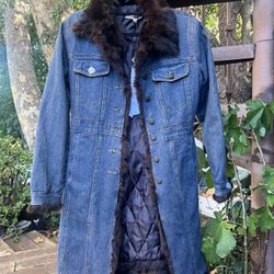 Jean Jacket,  Fur Lining
