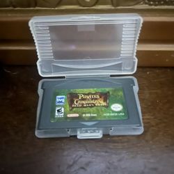 Nintendo Gameboy Game With Clear Case Protector