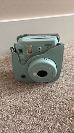 instamax mini 9 polaroid with leather case no straps